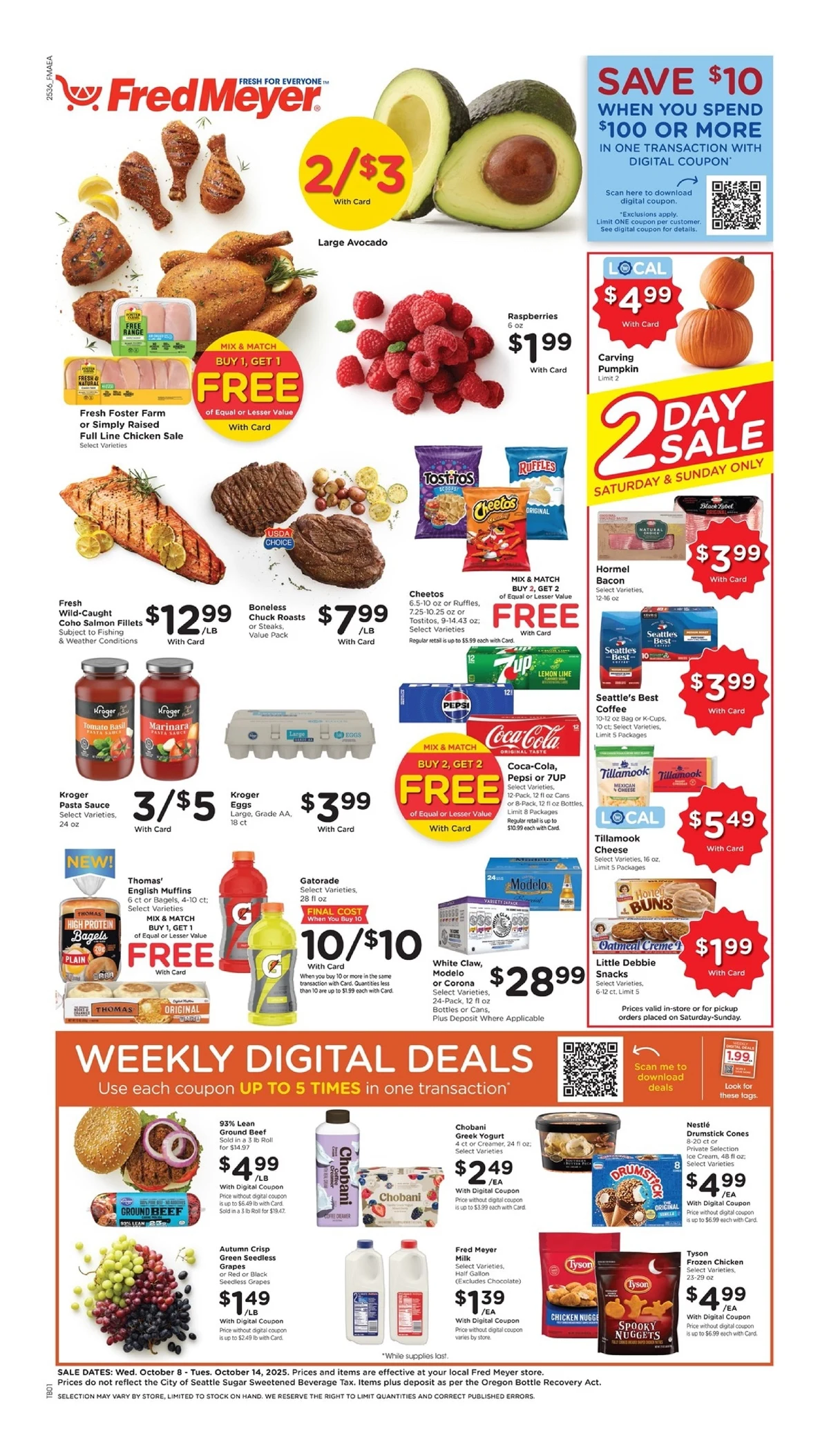 Fred Meyer Weekly Ad October 8 to October 14, 2025 2 – Fred Meyer Weekly Ad October 8 to October 14, 2025 1 – fred meyer ad 8 14a 01
