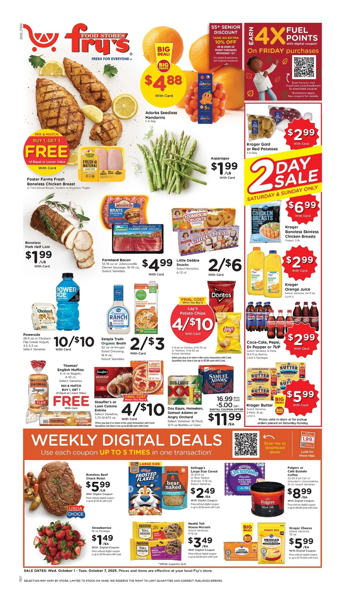 Fry's Food Weekly Ad 10/8/25 – 10/14/25 preview 168 – frys food ad 1 7 01