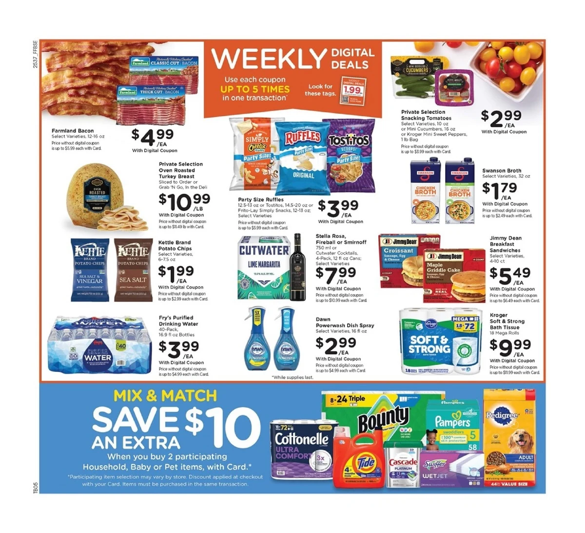 Fry's Food Weekly Ad October 15 to October 21, 2025 2 – frys food ad 15 21 02