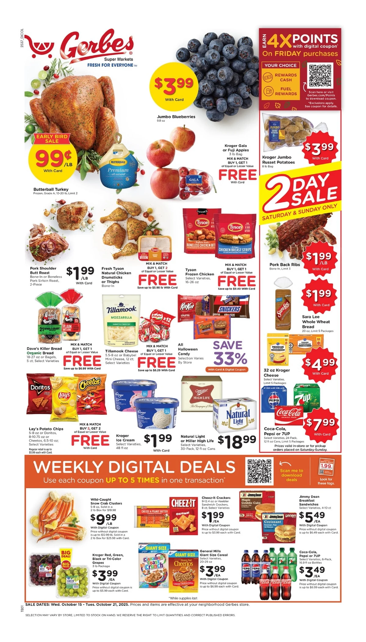 Gerbes Weekly Ad October 15 to October 21, 2025 1 – gerbes 15 21 01 1