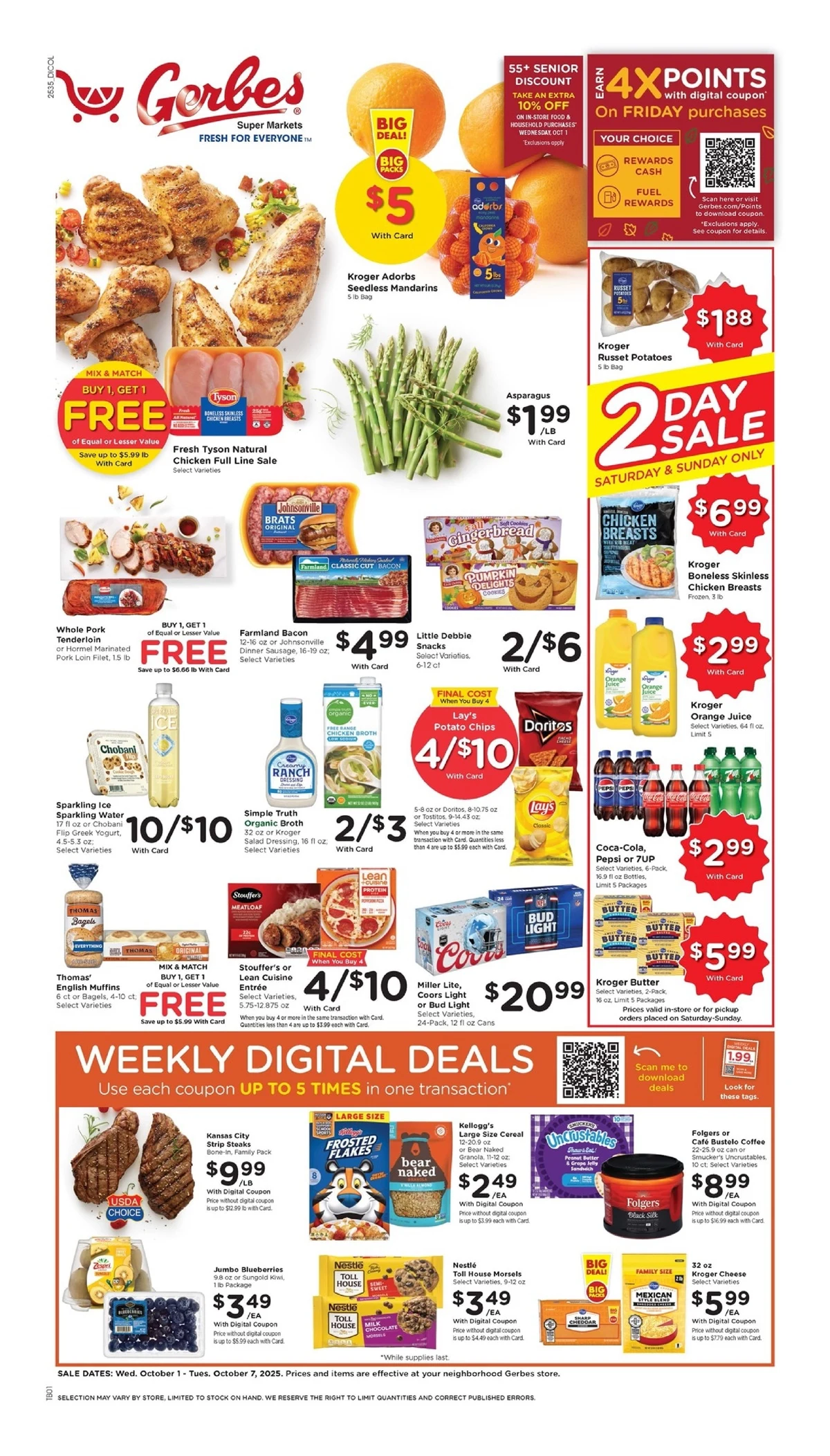 Gerbes Weekly Ad 10/8/25 – 10/14/25 preview 193 – gerbes ad 1 7 01