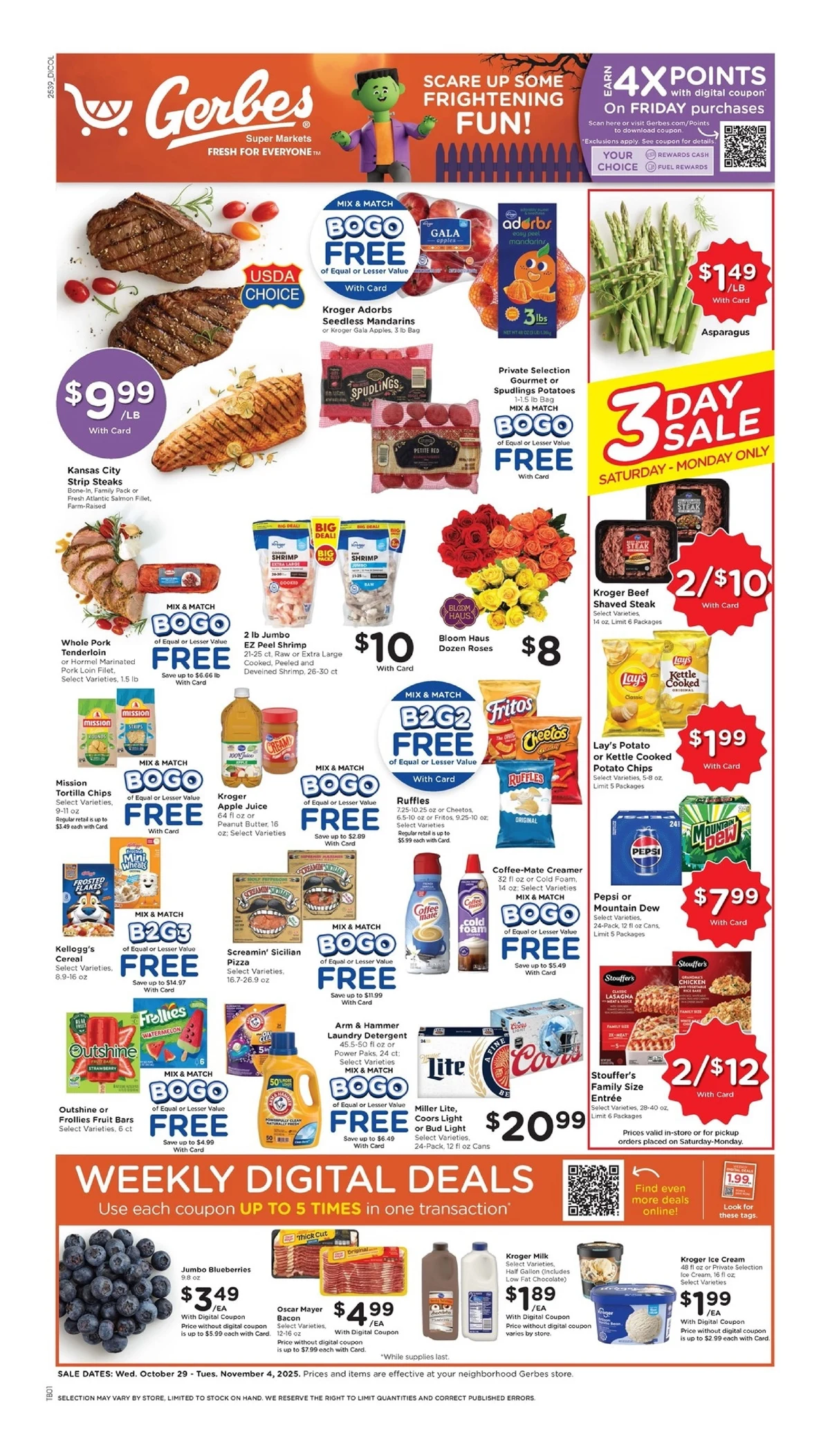 Gerbes Weekly Ad 10/29/25 – 11/4/25 preview 146 – gerbes ad 29 4 01