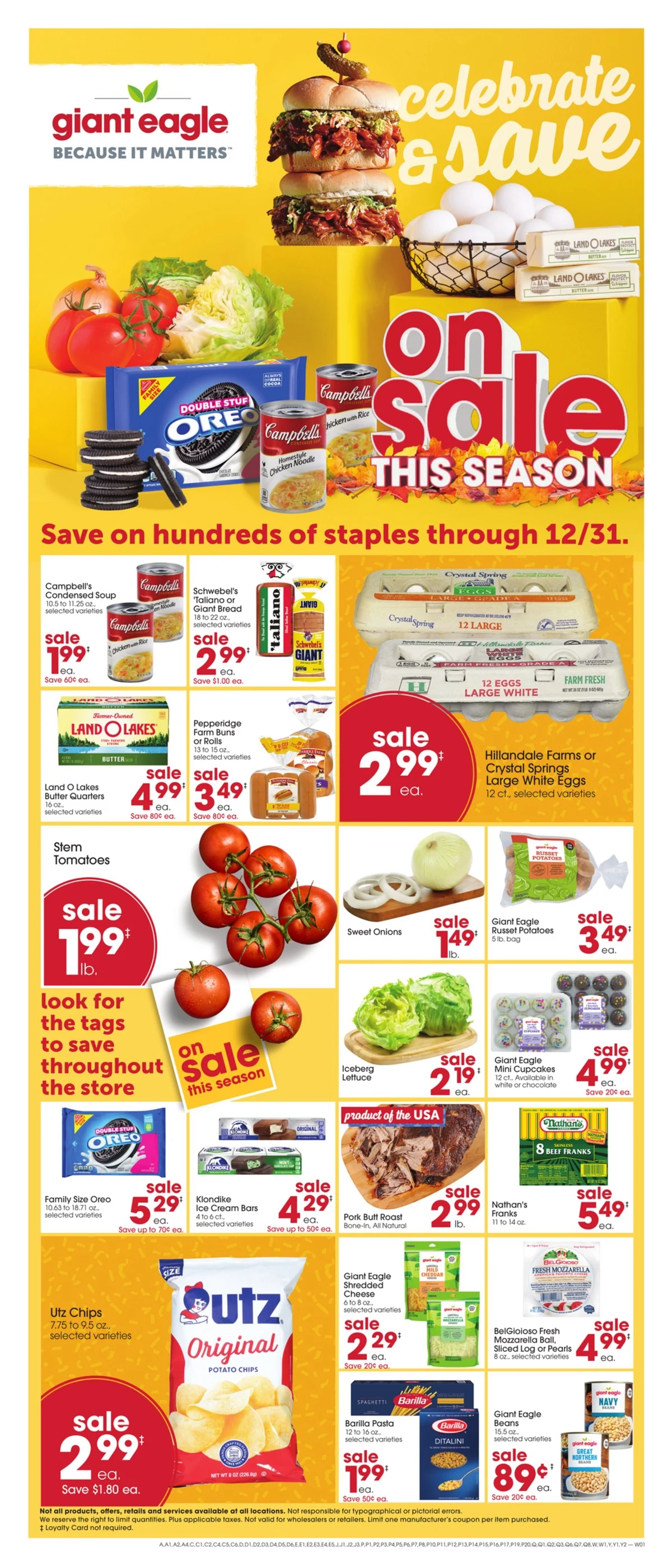 Giant Eagle Weekly Ad 10/9/25 – 10/15/25 preview 104 – giant eagle ad 2 8 00001