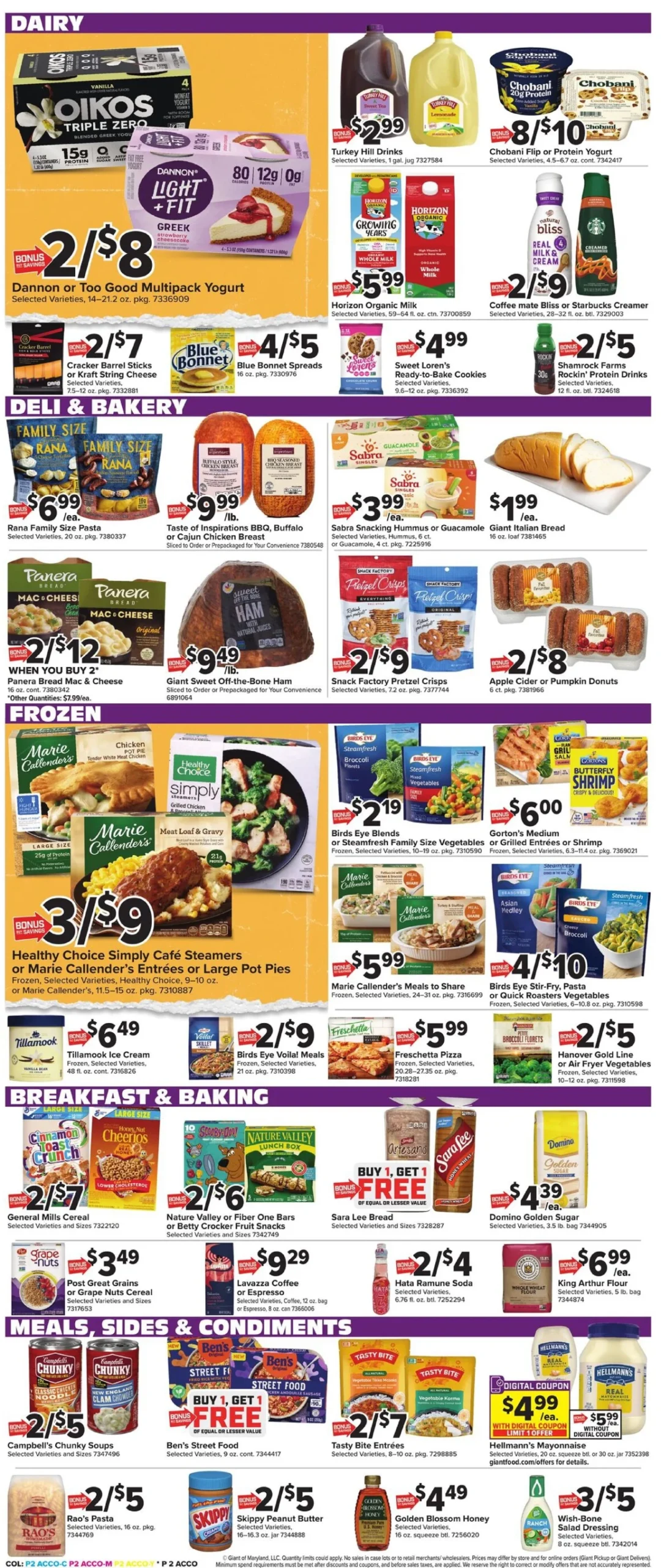 Giant Food Weekly Ad 9/12/25 – 9/18/25 preview 142 – giant food 12 18 05 scaled