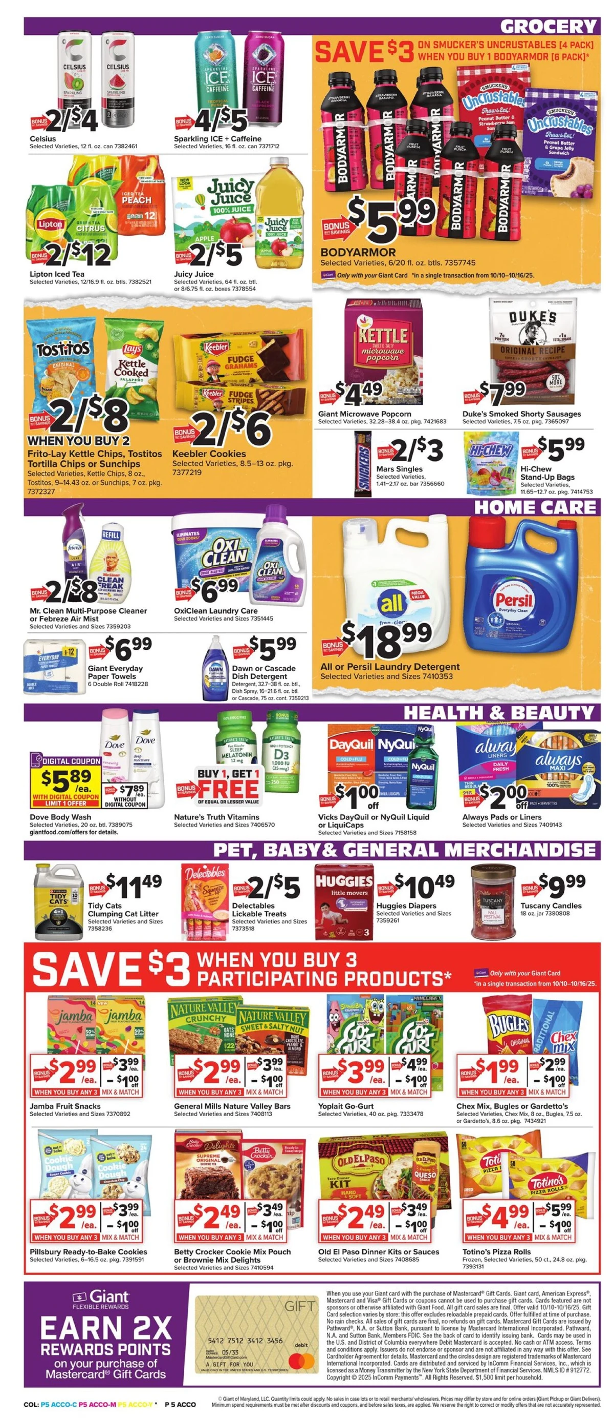 Giant Food Weekly Ad October 10 to October 16, 2025 1 – giant food ad 10 16 08