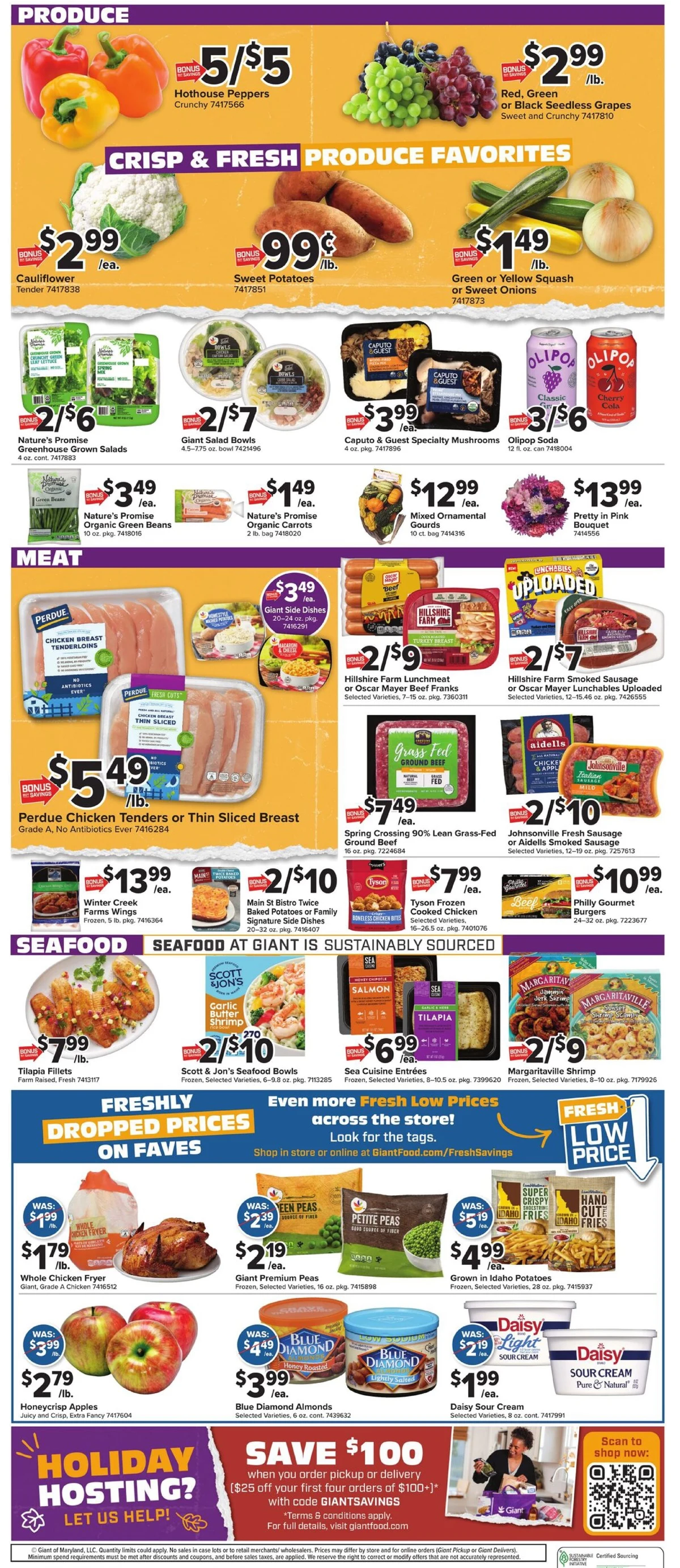 Giant Food Weekly Ad October 10 to October 16, 2025 2 – giant food ad 10 16 09