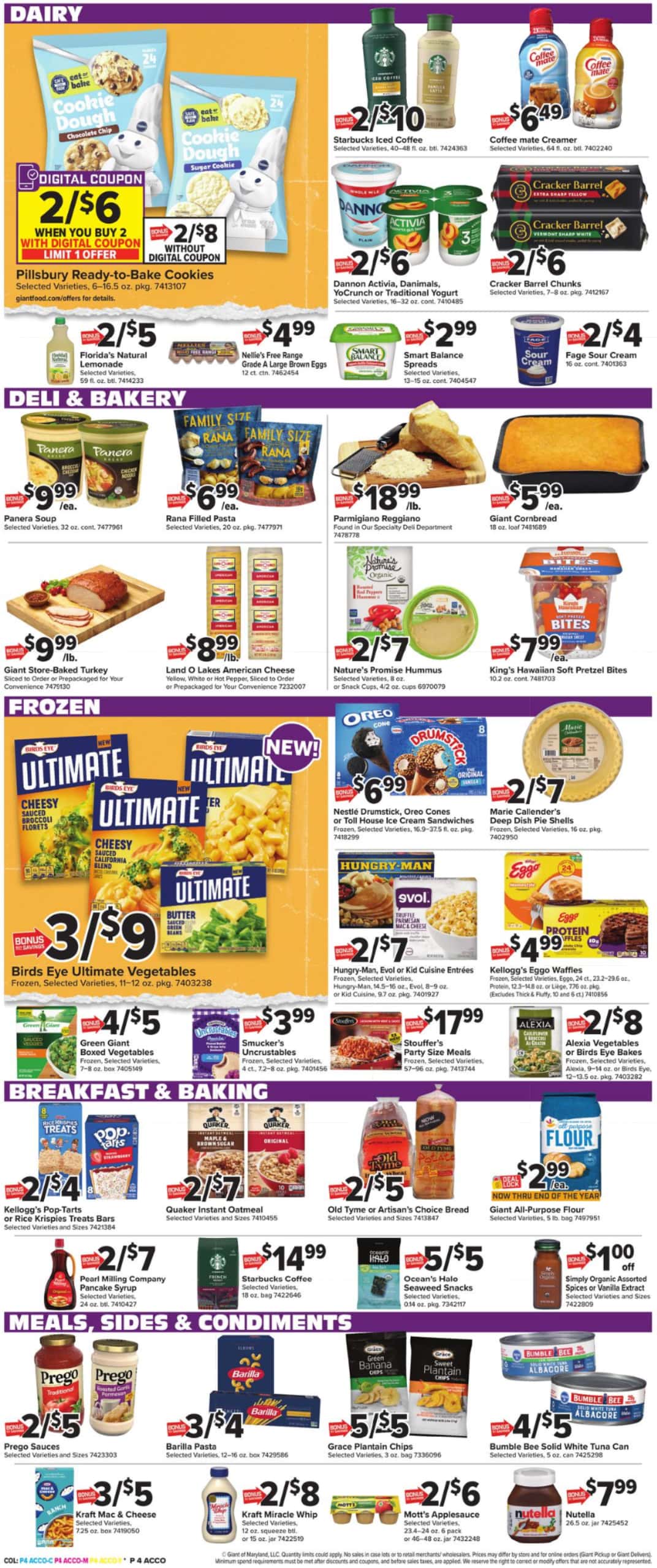 Giant Food Weekly Ad 11/14/25 – 11/20/25 preview 4 – giant weekly ad 111425 06