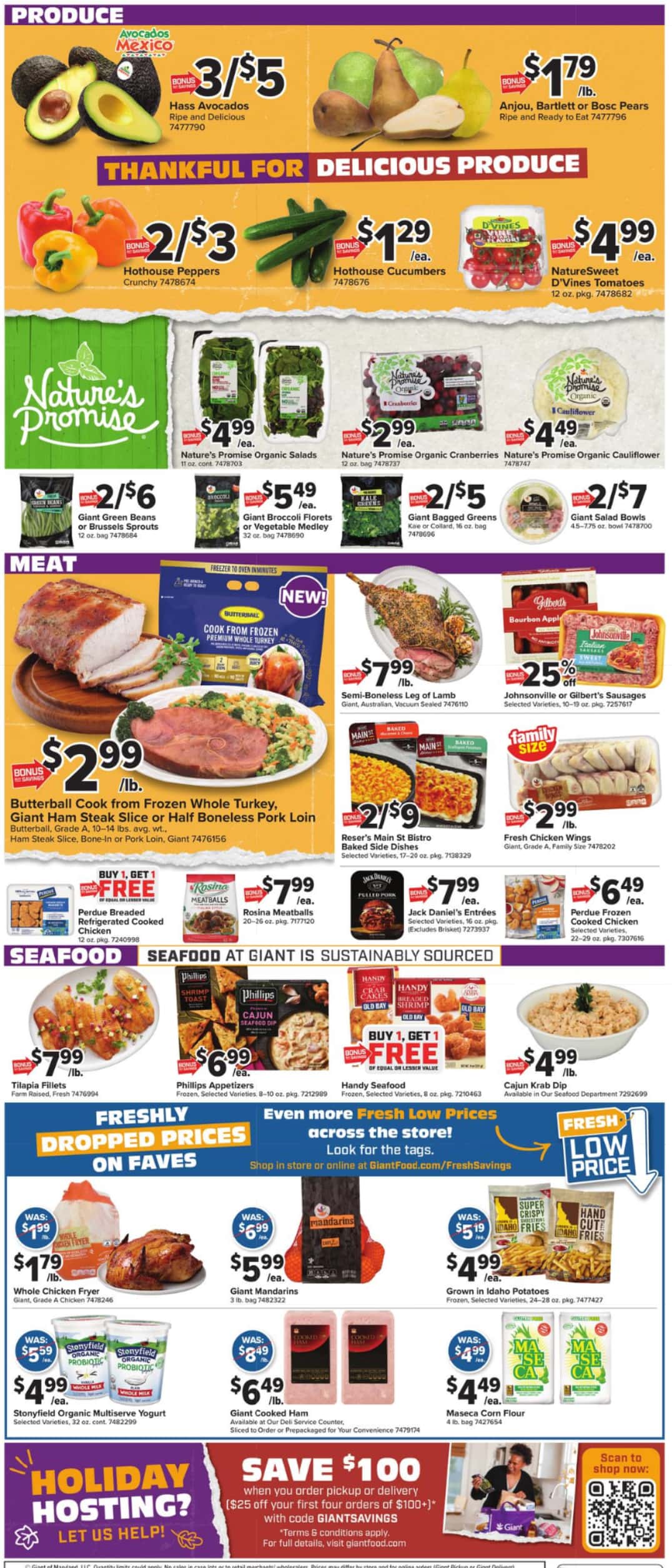 Giant Food Weekly Ad 11/14/25 – 11/20/25 preview 1 – giant weekly ad 111425 08