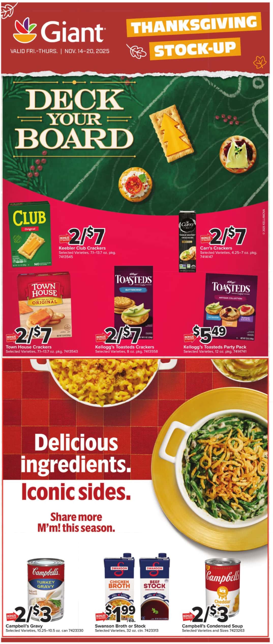Giant Food Weekly Ad 11/14/25 – 11/20/25 preview 2 – giant weekly ad 111425 09