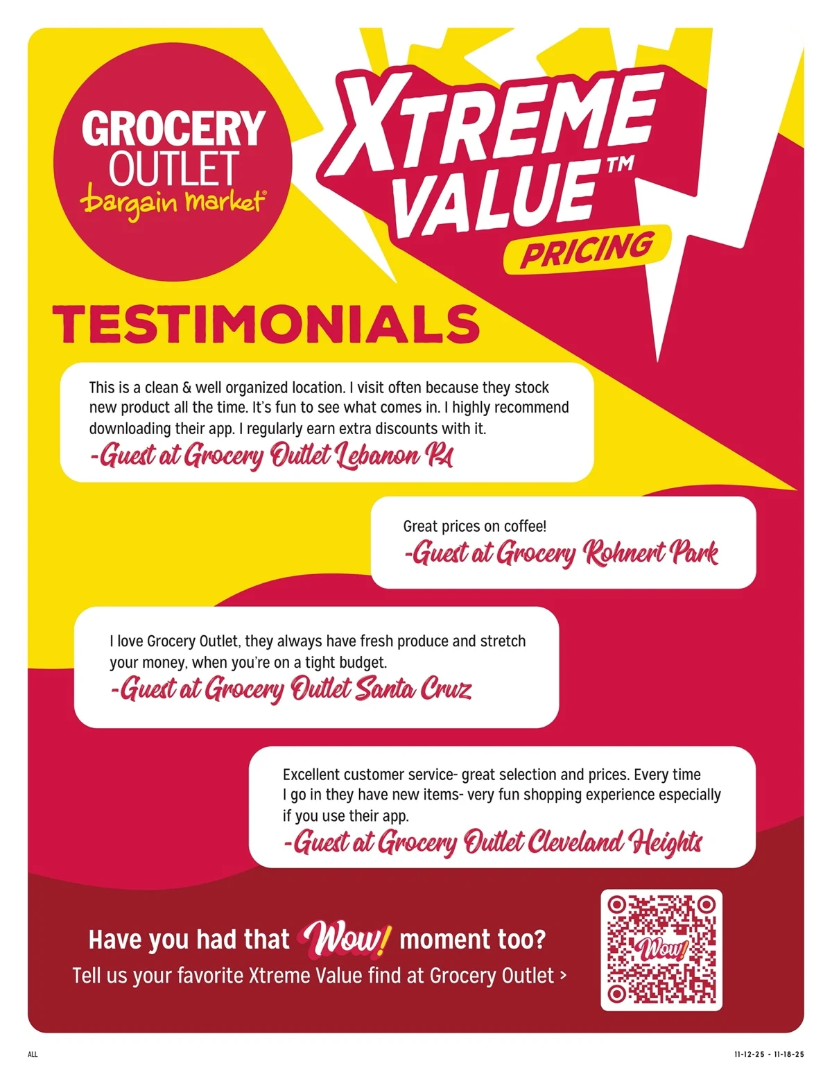 grocert outlet 19 25 05