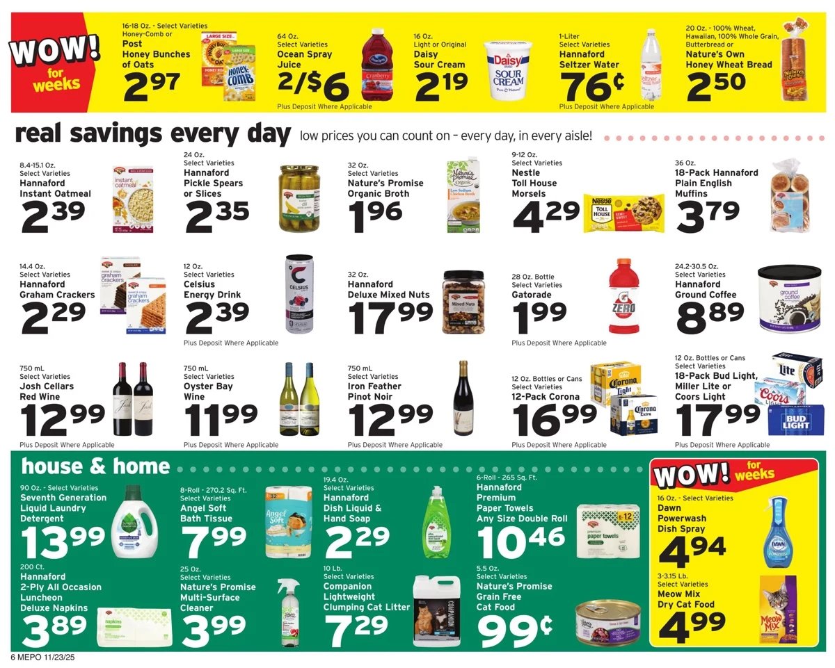 Hannaford Weekly Ad 11/30/25 & 12/7/25 6 – hannaford ad 23 29 06