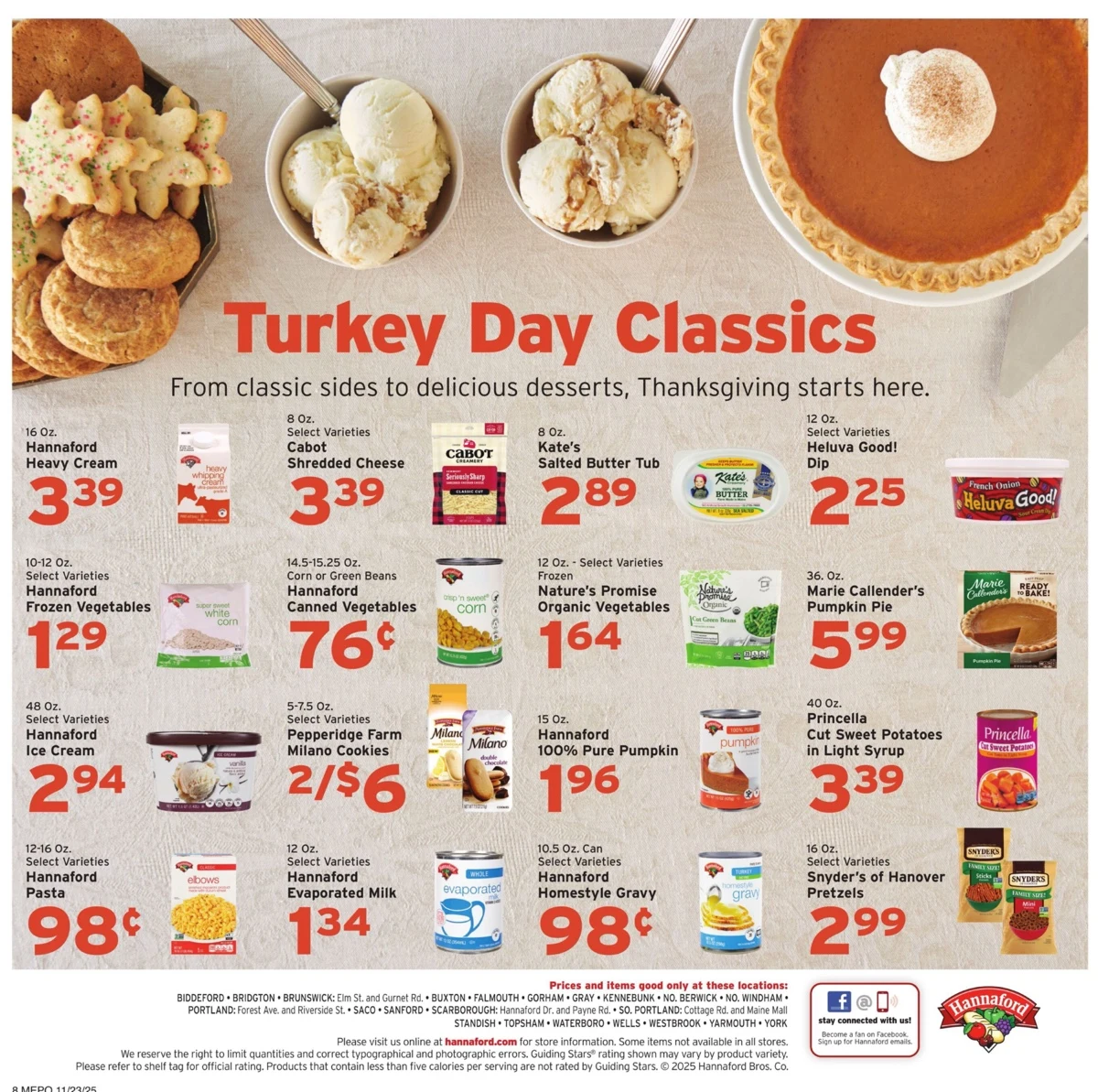 Hannaford Weekly Ad 11/30/25 & 12/7/25 8 – hannaford ad 23 29 08