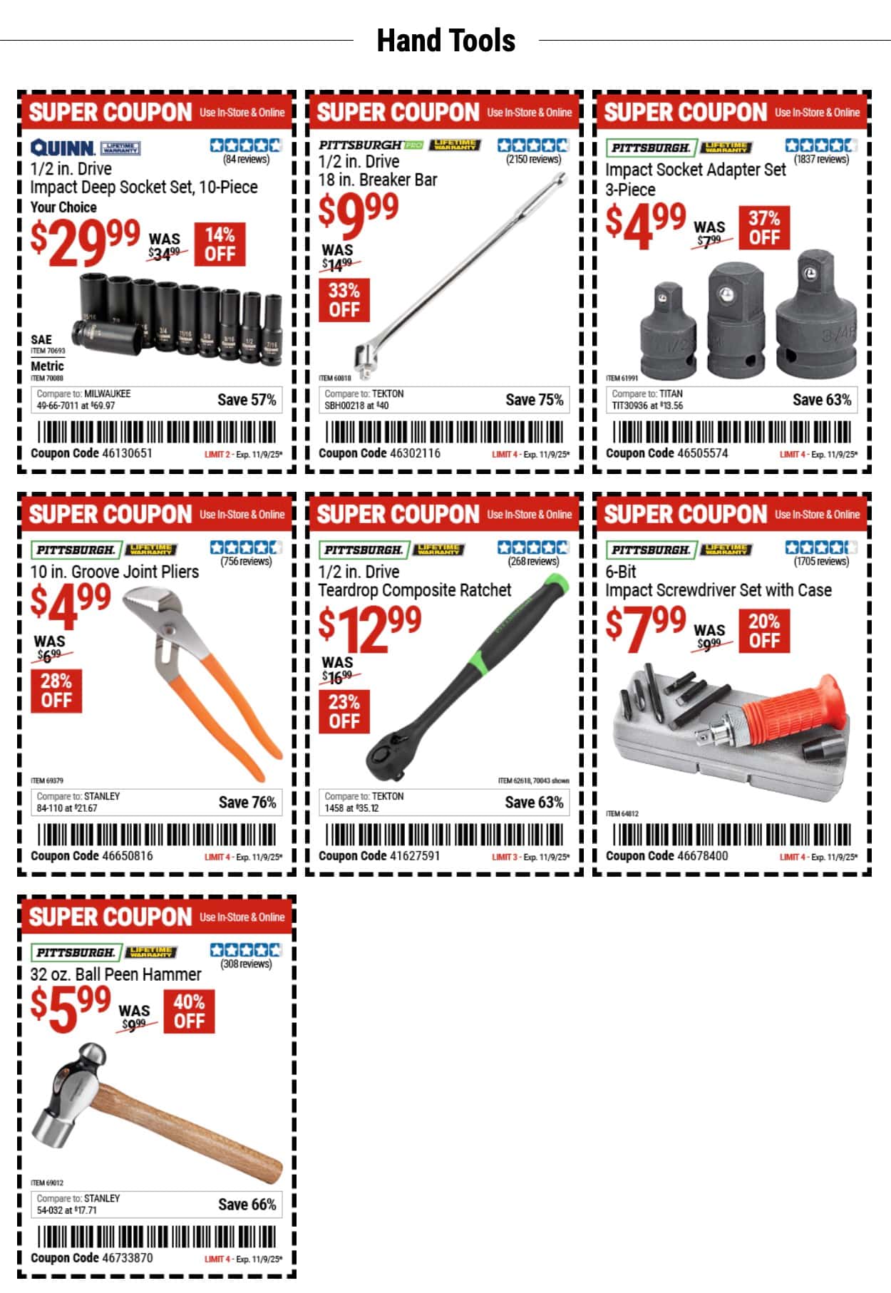 Harbor Freight Weekly Ad 10/27/25 – 11/9/25 5 – harborfreight weekly ad 102725 07