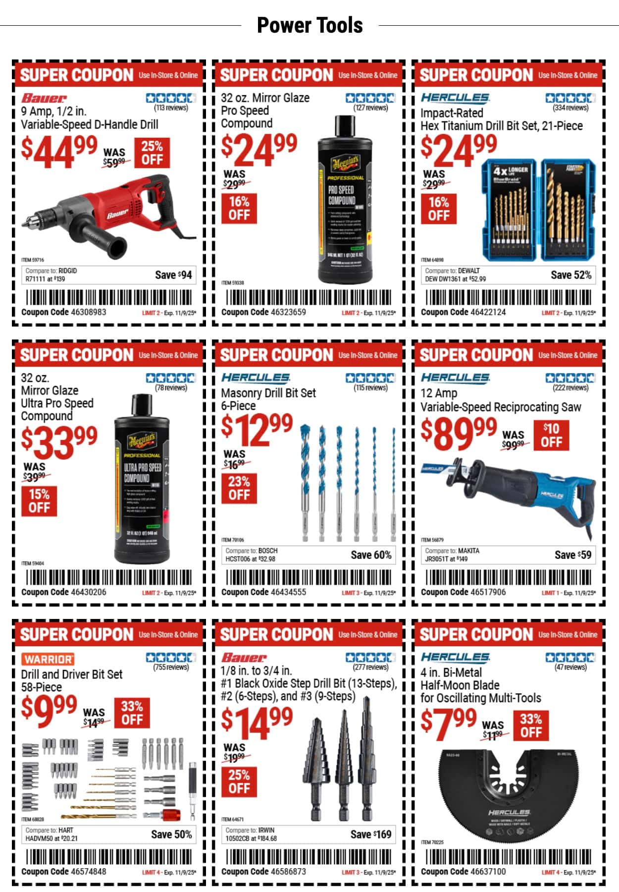 Harbor Freight Weekly Ad 10/27/25 – 11/9/25 1 – harborfreight weekly ad 102725 10