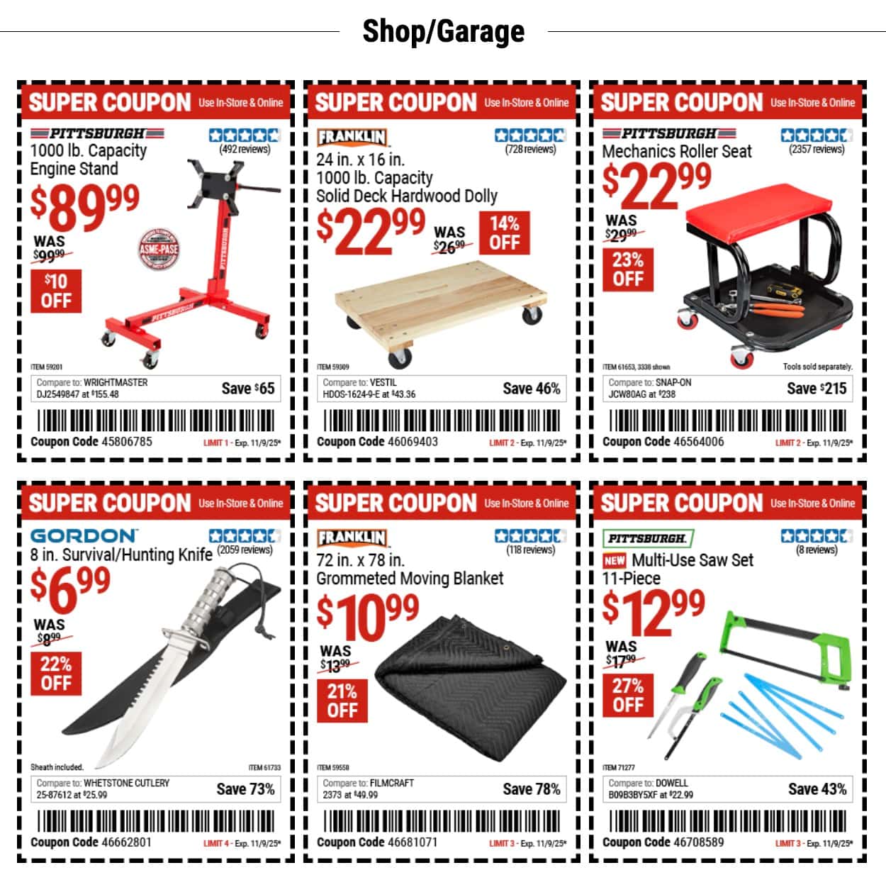 Harbor Freight Weekly Ad 10/27/25 – 11/9/25 3 – harborfreight weekly ad 102725 12