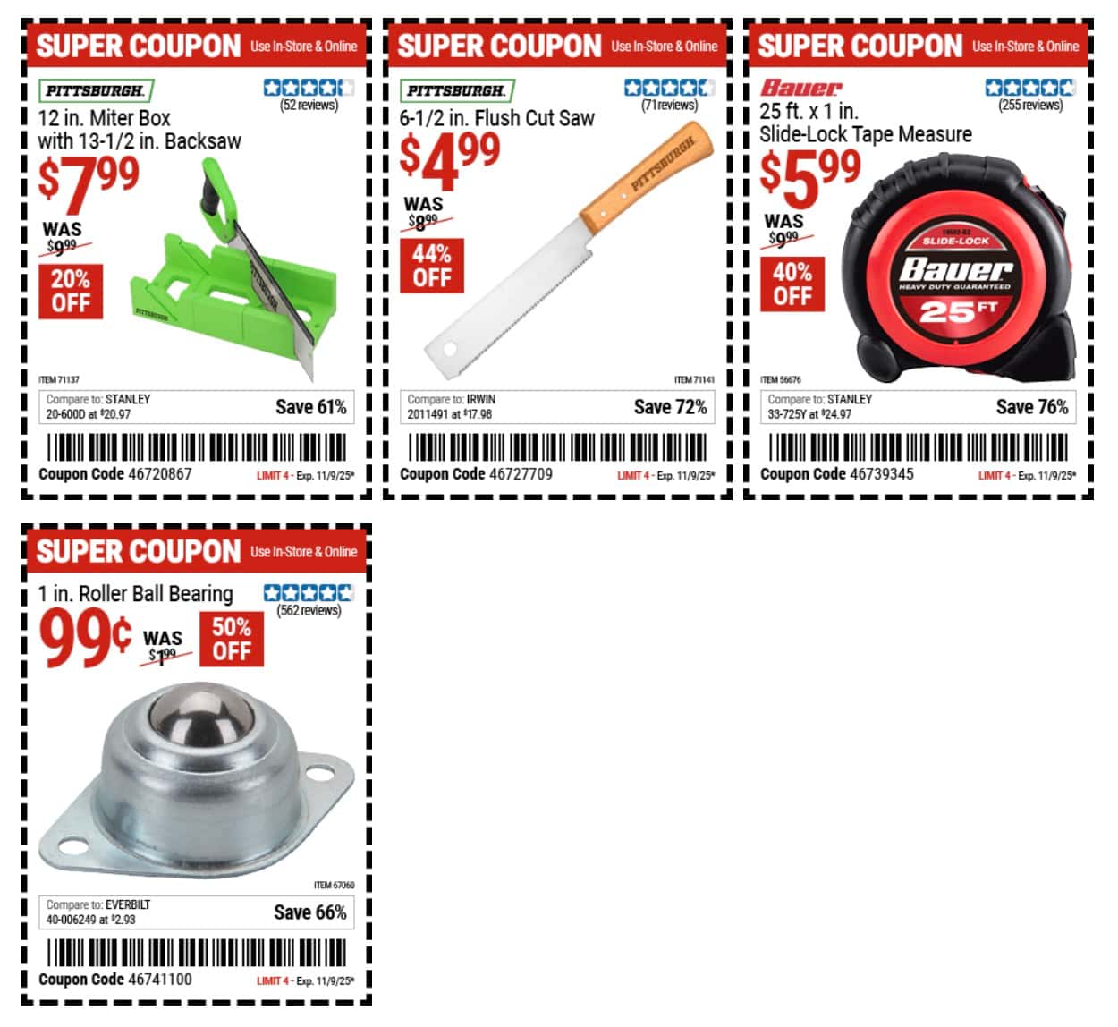 Harbor Freight Weekly Ad 10/27/25 – 11/9/25 4 – harborfreight weekly ad 102725 13