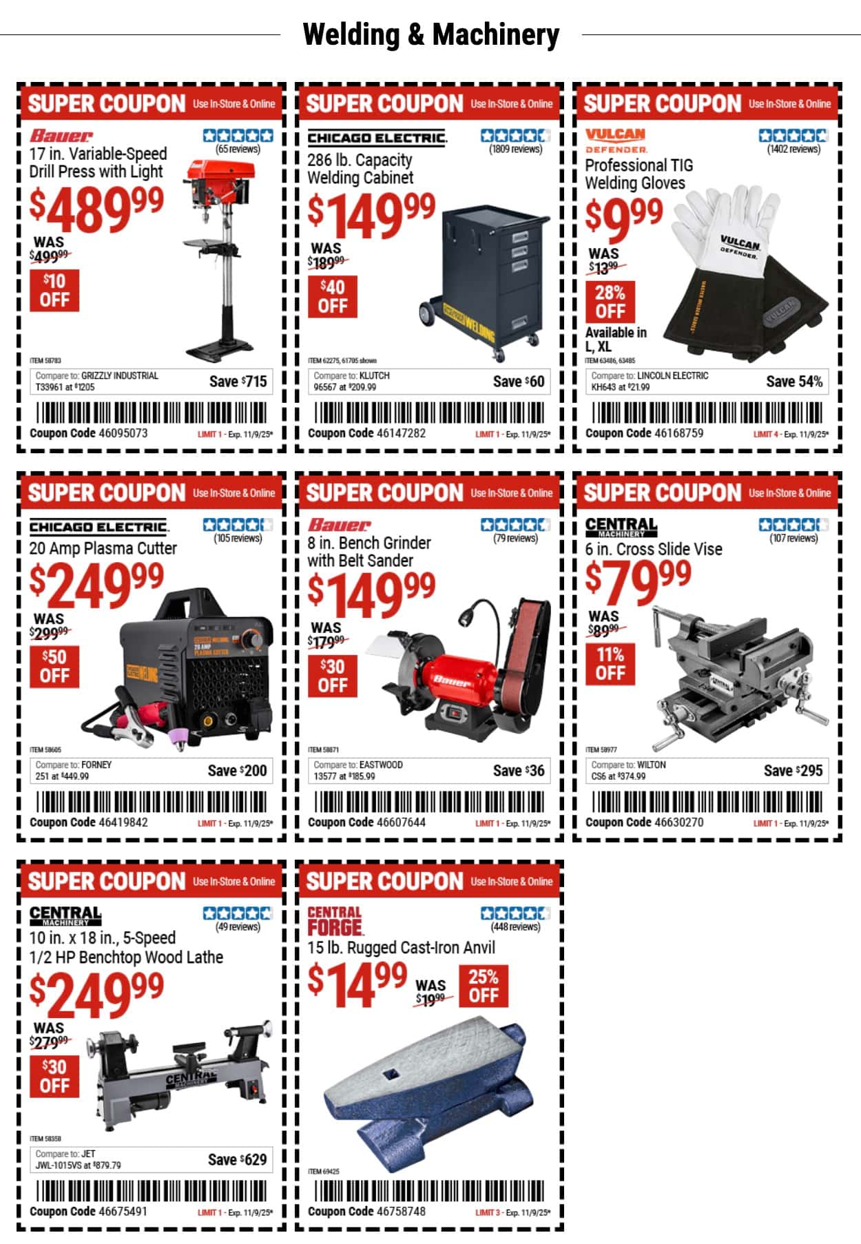 Harbor Freight Weekly Ad 10/27/25 – 11/9/25 6 – harborfreight weekly ad 102725 15