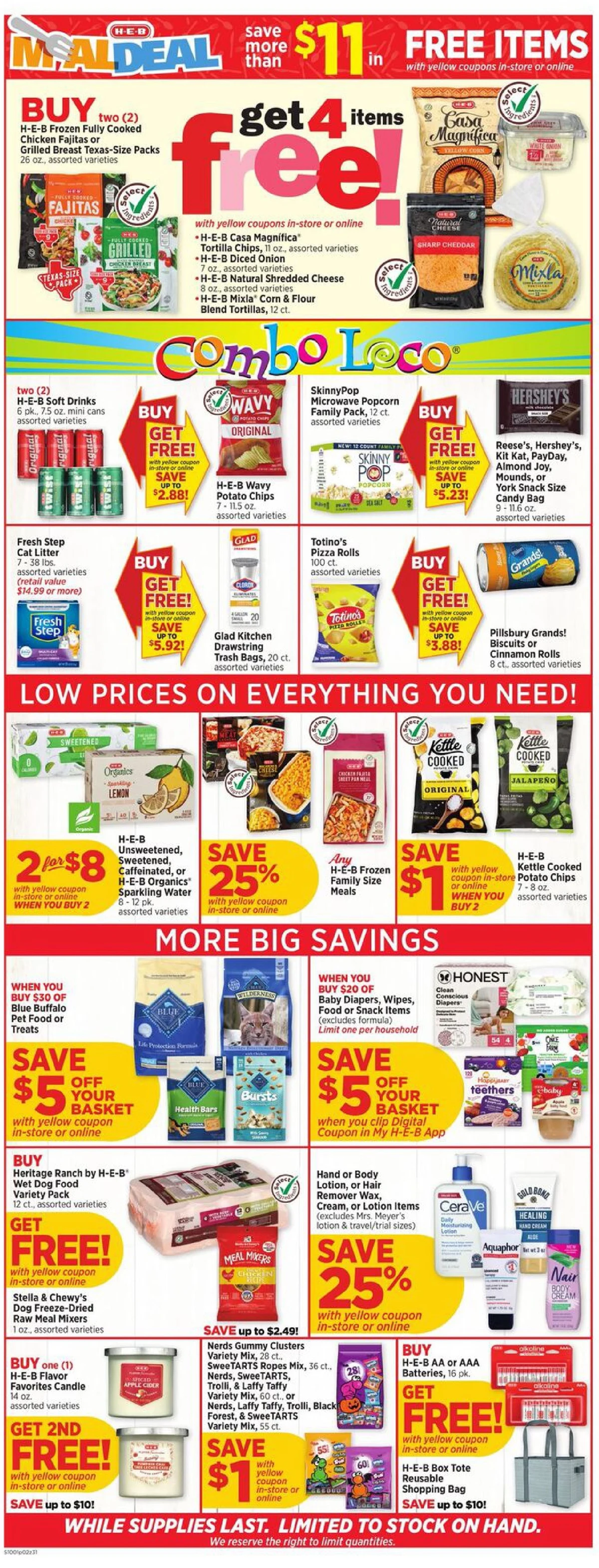 HEB Weekly Ad 10/8/25 – 10/14/25 preview 167 – heb weekly ad 1 7 2