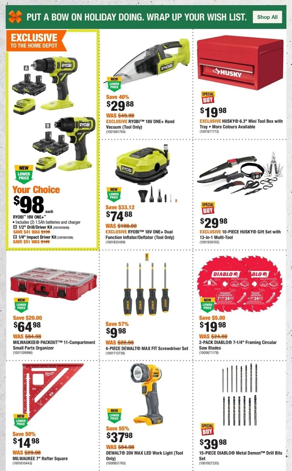 Home Depot Flyer November 6 to November 12, 2025 3 – home depot flyer november 6 12 5