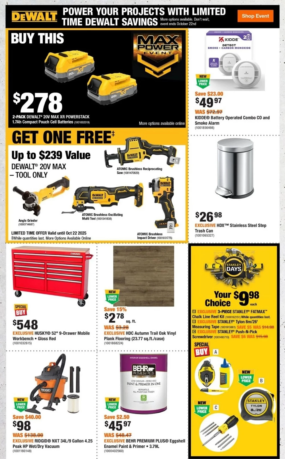 Home Depot Flyer September 18 to October 1, 2025 349 – home depot flyer september 11 17 2
