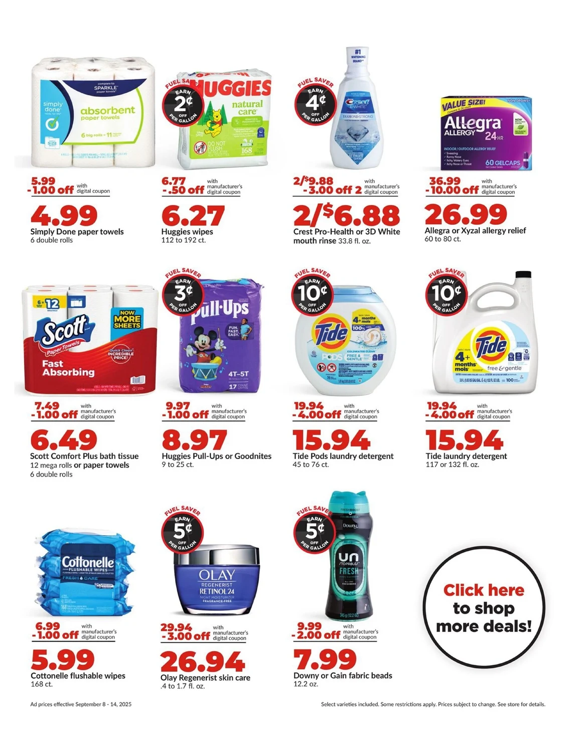 Hy Vee Weekly Ad 9/15/25 – 9/21/25 preview 732 – hyvee 8 14 06