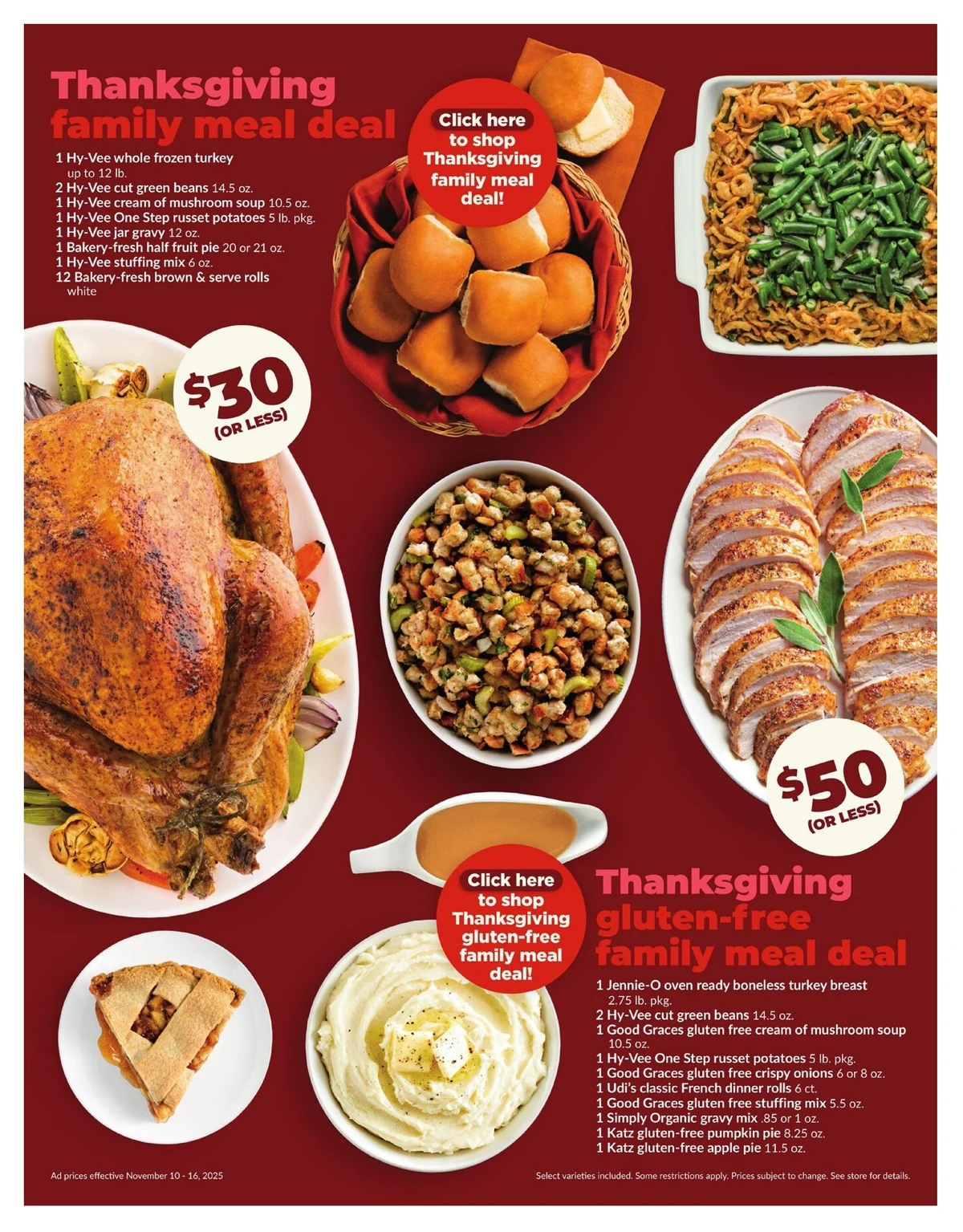 Hy Vee Weekly Ad 11/10/25 & 11/17/25 preview 3 – hyvee ad 10 16 05