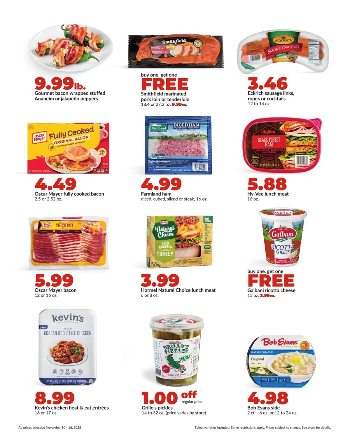 Hy Vee Weekly Ad 11/10/25 & 11/17/25 preview 8 – hyvee ad 10 16 18