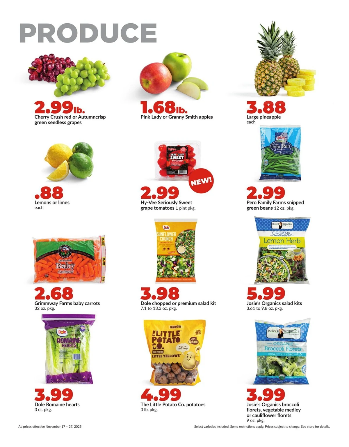 Hy Vee Weekly Ad 11/17/25 & 11/24/25 preview 8 – hyvee ad 17 27 19