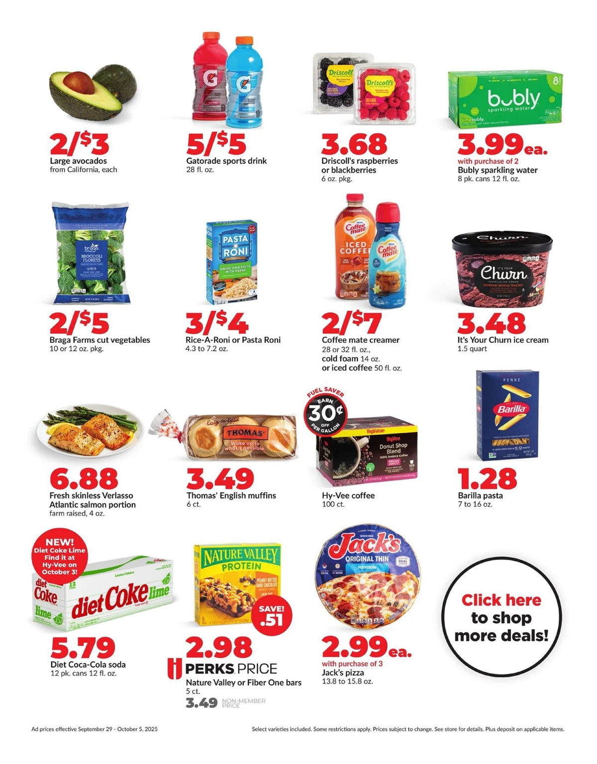 Hy Vee Weekly Ad 10/6/25 – 10/12/25 preview 90 – hyvee ad 29 6 02