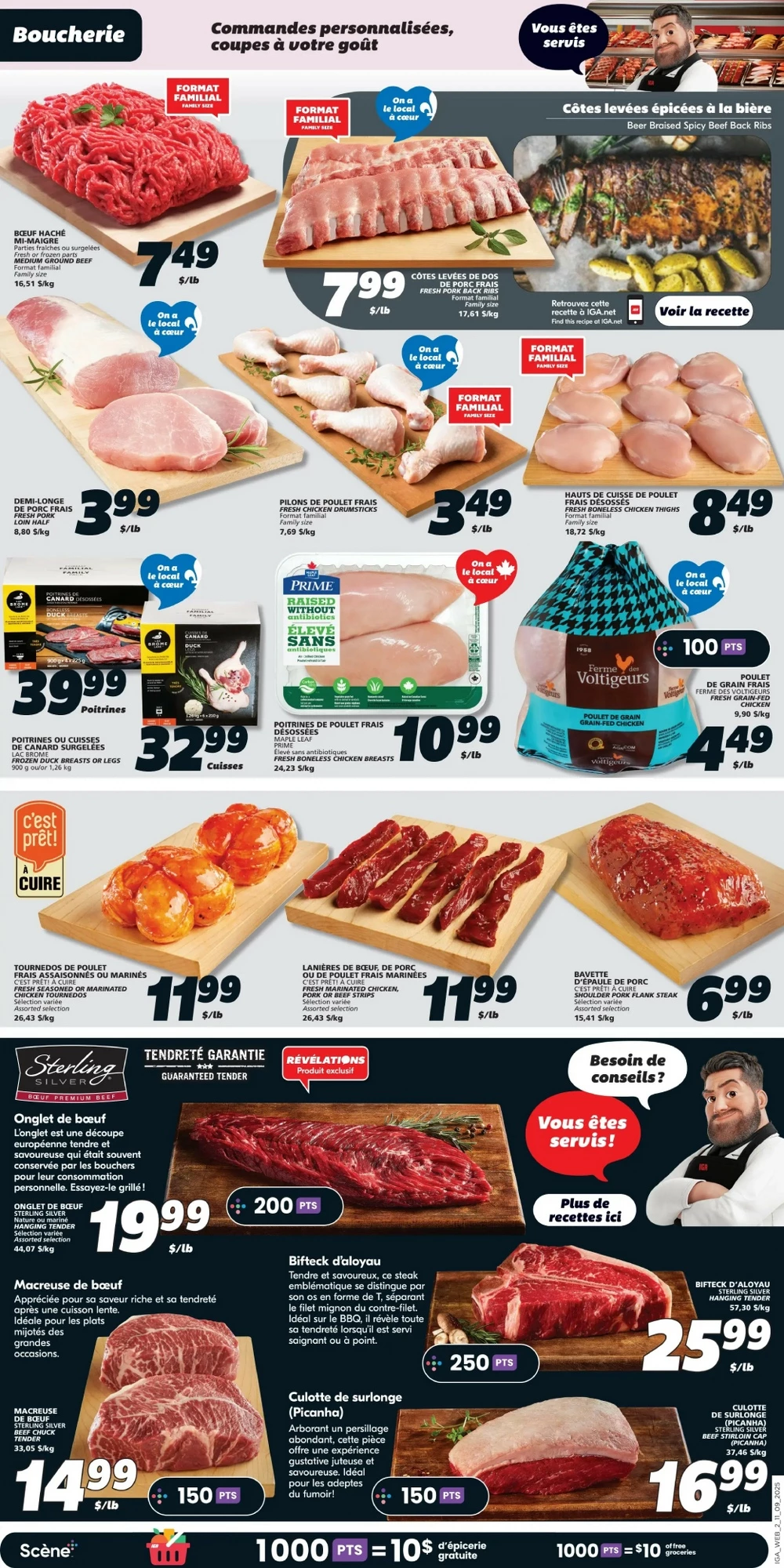 Iga Flyer September 18 to September 24, 2025 709 – iga flyer september 11 17 4