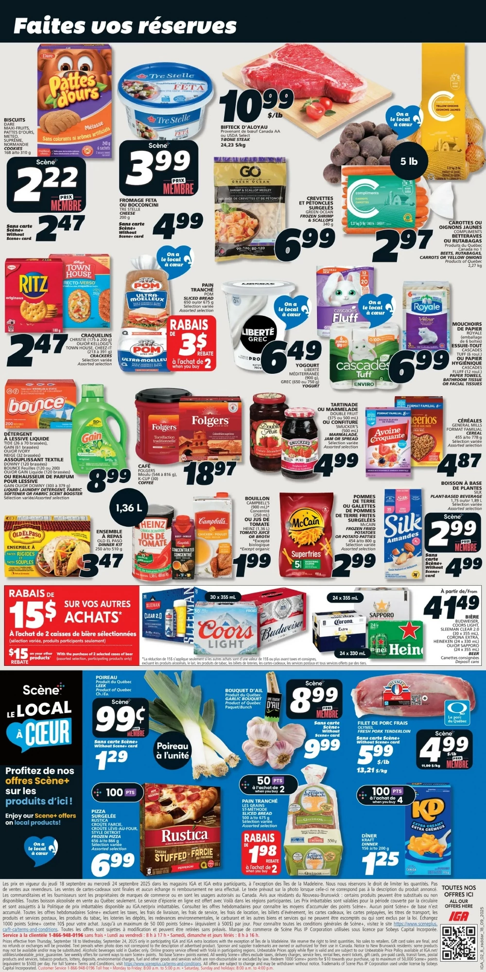 Iga Flyer September 25 to October 1, 2025 214 – iga flyer september 18 24 2