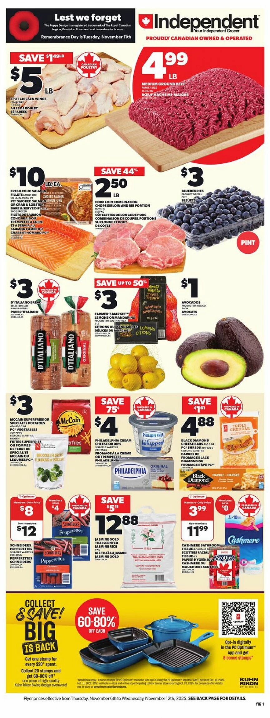 Independent Grocer Flyer November 6 to November 12, 2025 25 – independent flyer november 6 12 4 75478370