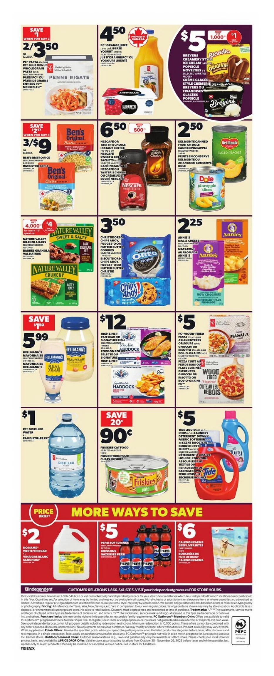 Independent Grocer Flyer November 6 to November 12, 2025 26 – independent flyer november 6 12 5 71497573