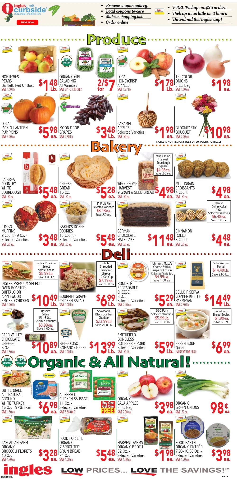 Ingles Weekly Ad 10/8/25 – 10/14/25 preview 107 – ingles ad 1 7 00002