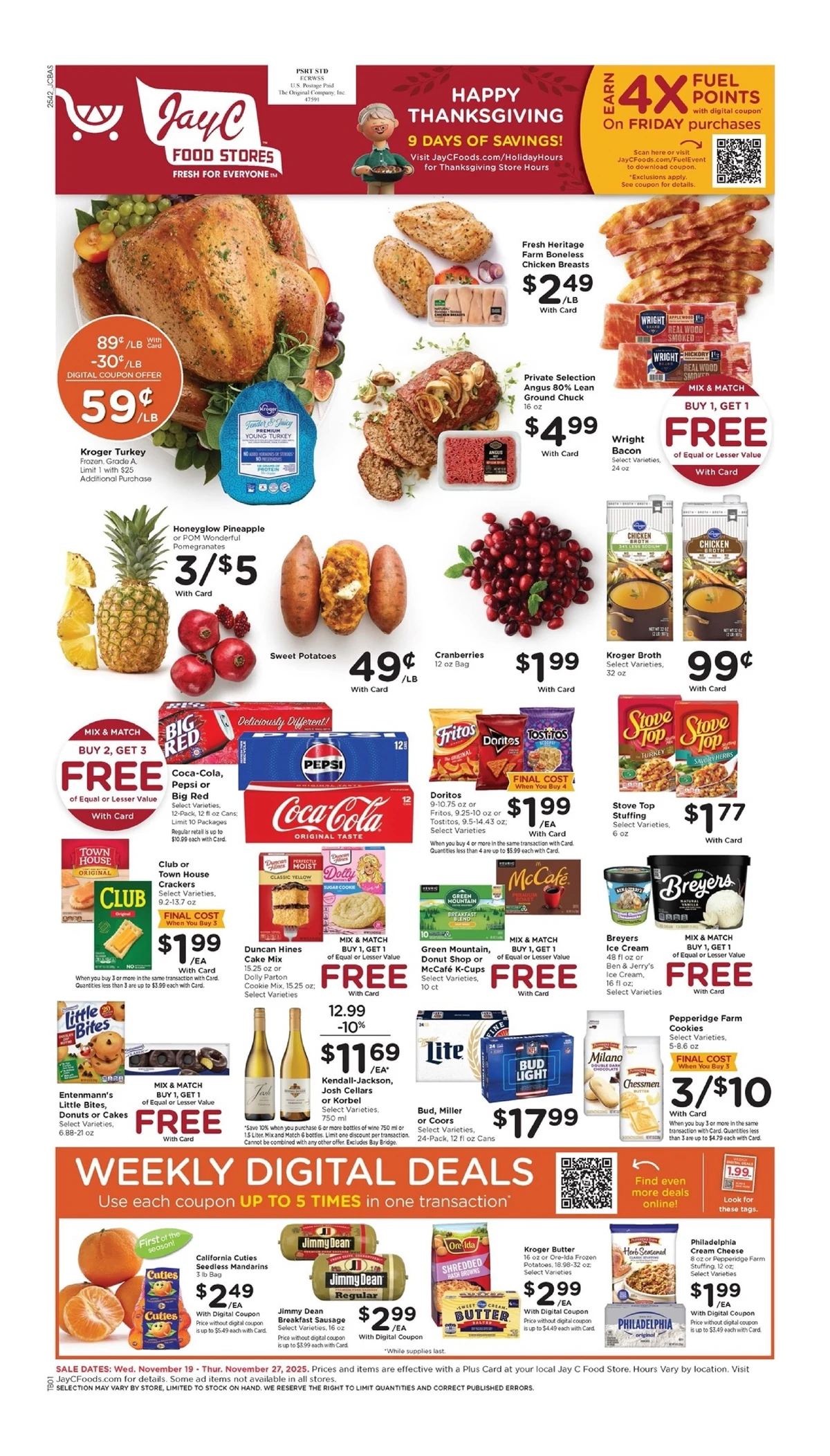 Jay C Weekly Ad 11/19/25 & 11/26/25 preview 1 – jayc 19 27 01