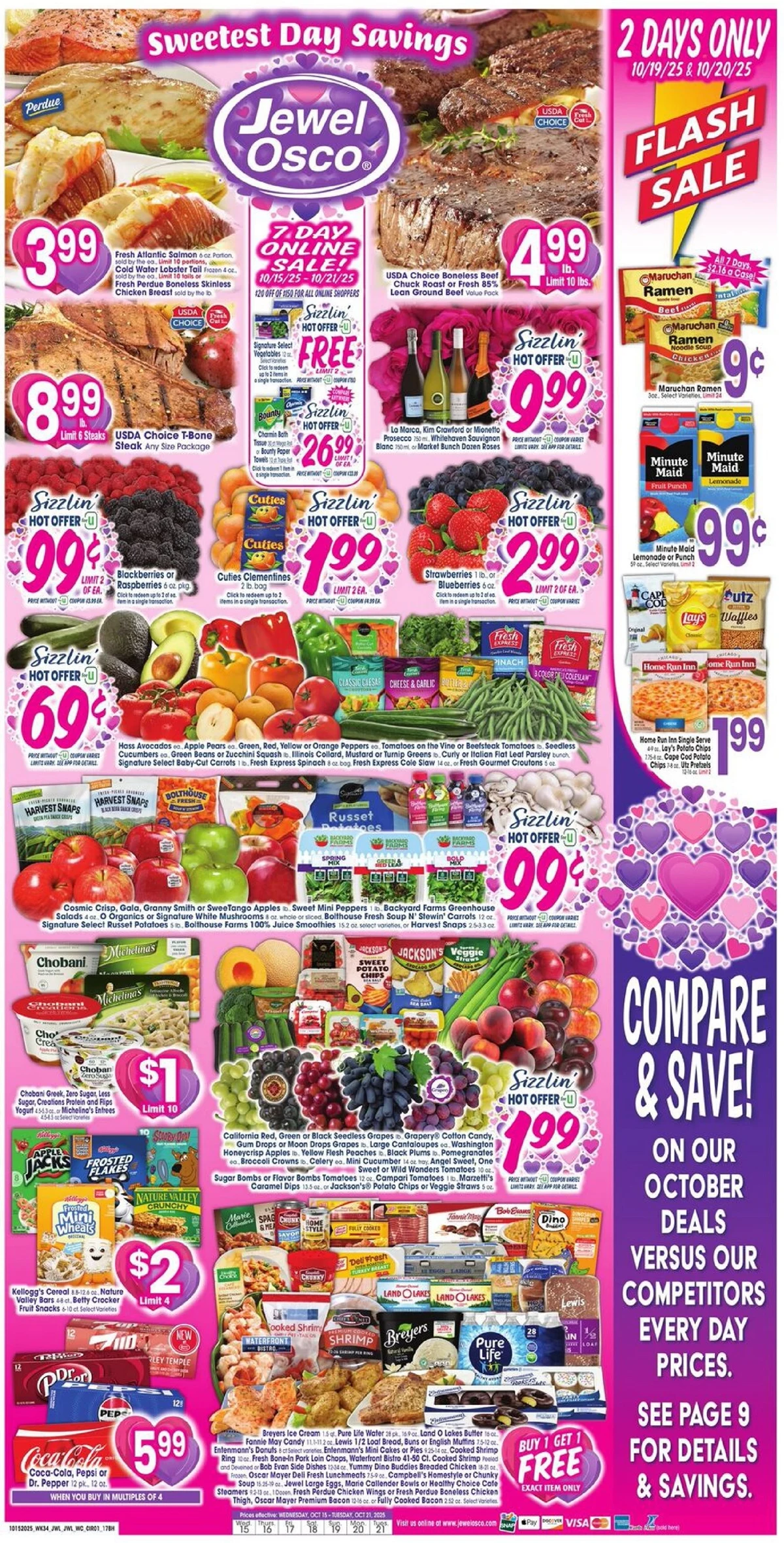 Jewel Osco Weekly Ad October 15 to October 21, 2025 1 – jewel osco ad 15 21 01