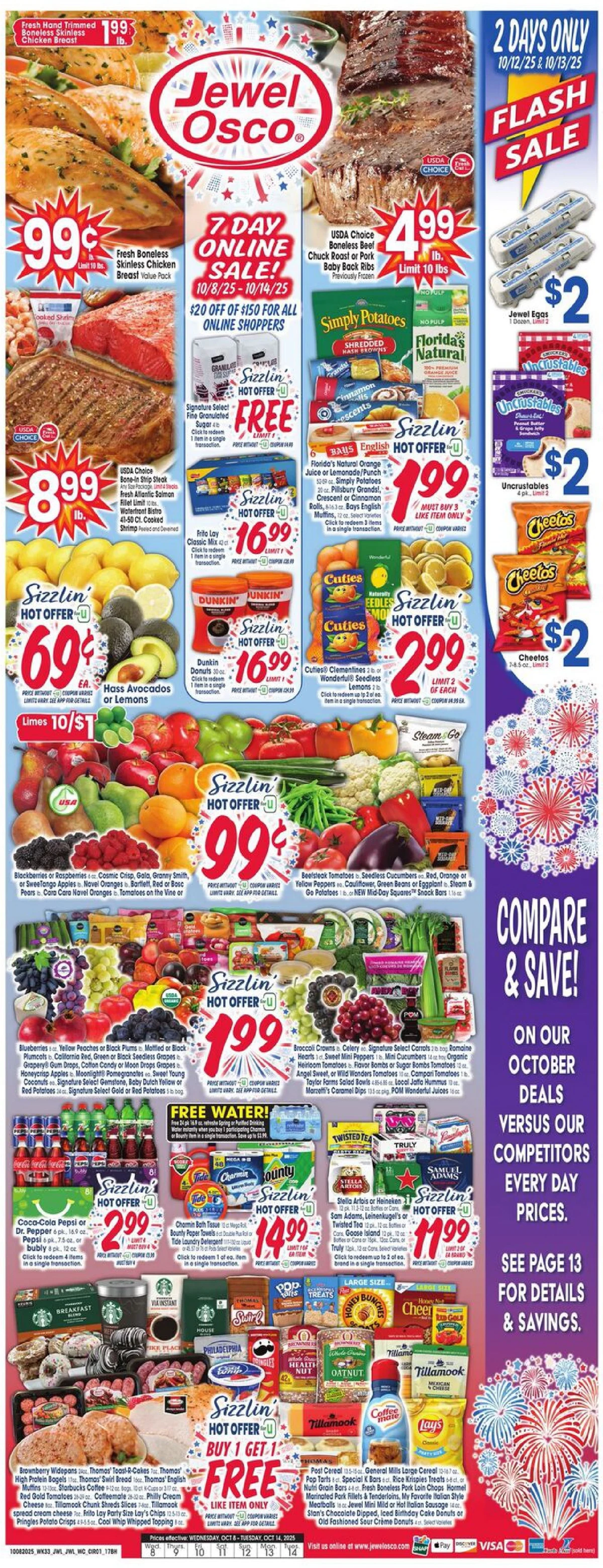 Jewel Osco Weekly Ad October 8 to October 14, 2025 2 – Jewel Osco Weekly Ad October 8 to October 14, 2025 1 – jewel osco ad 8 14 01