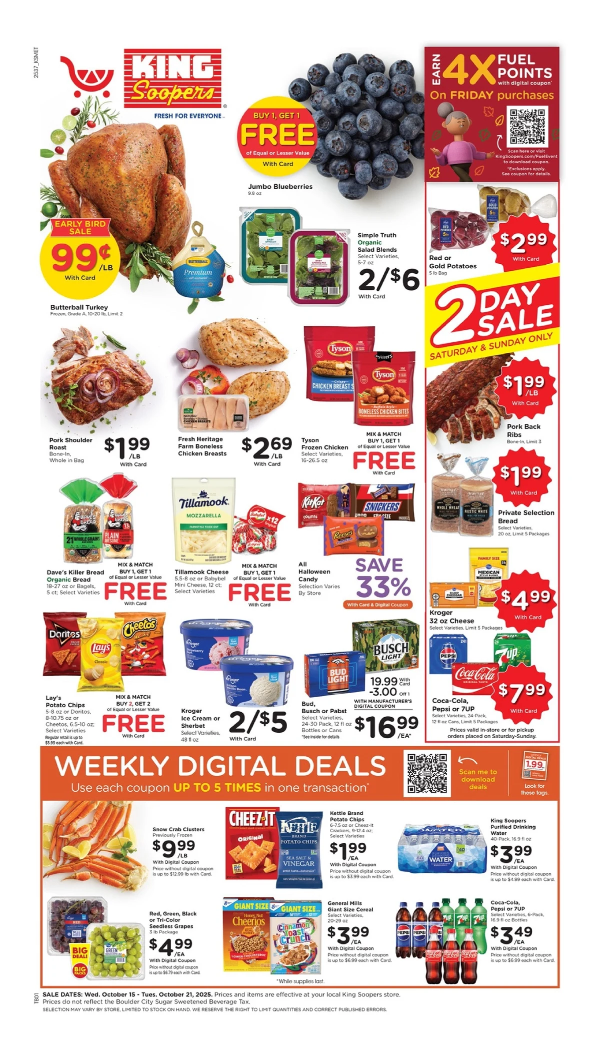 King Soopers Weekly Ad October 15 to October 21, 2025 1 – king soopers ad 15 21 01