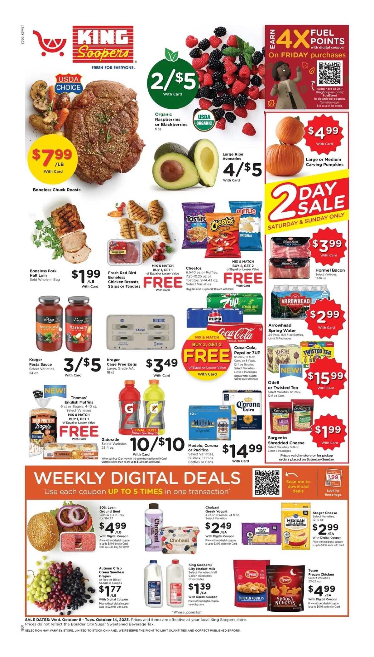 King Soopers Weekly Ad October 8 to October 14, 2025 1 – king soopers ad 8 14 01