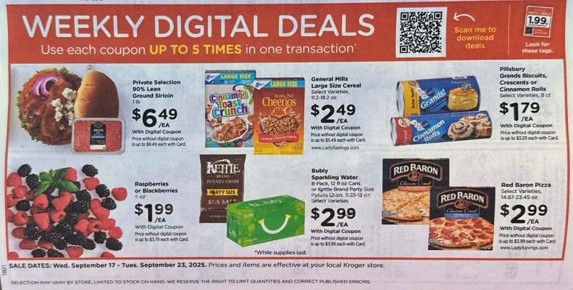 Kroger Weekly Ad 9/17/25 – 9/23/25 preview 65 – kroger ad 17 23 00002