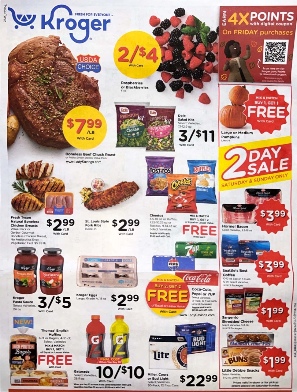 Kroger Weekly Ad 10/8/25 – 10/14/25 preview 47 – kroger weekly ad 8 14 00002