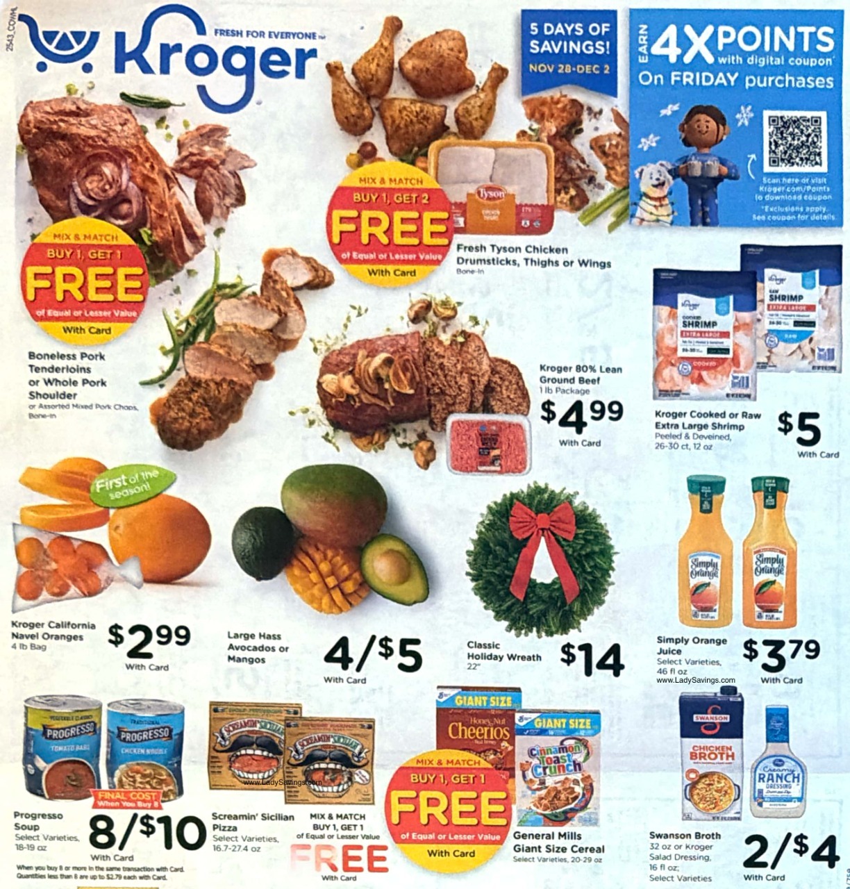 Kroger Weekly Ad 10/26/25 & 12/3/25 preview 1 – kroger weekly ad 112825 01