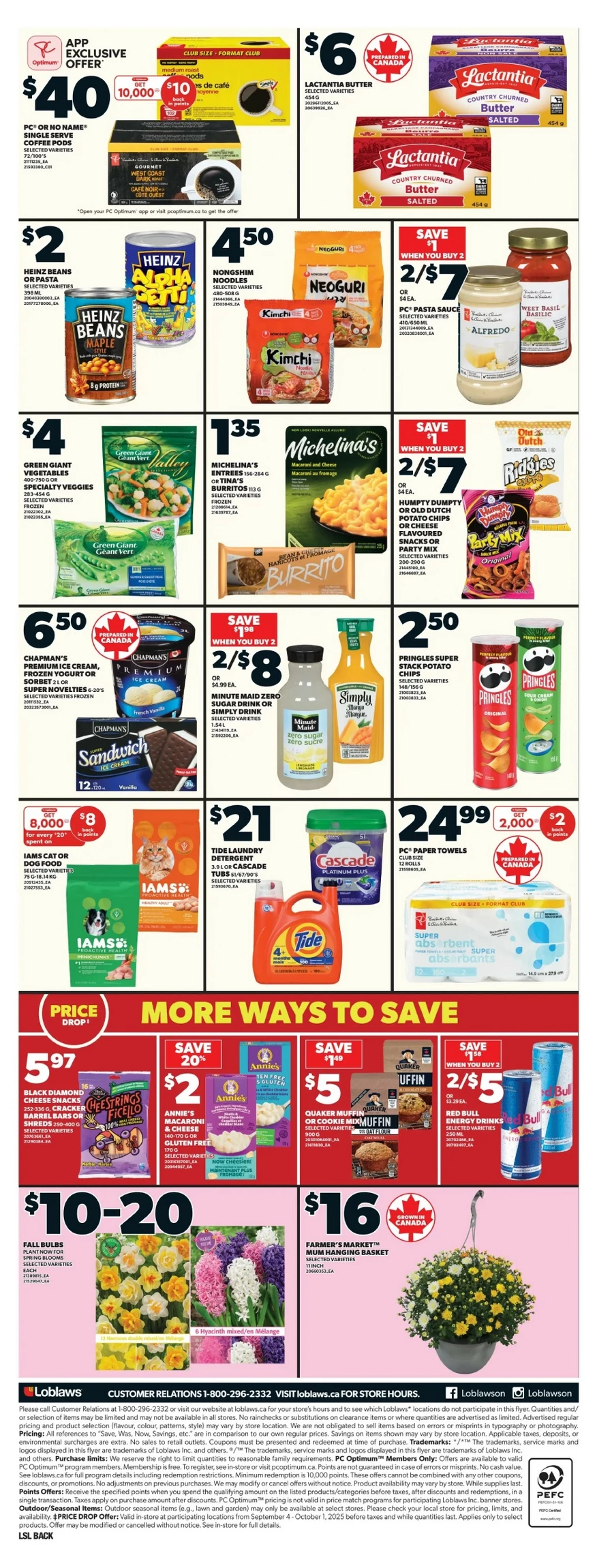 Loblaws Flyer September 18 to September 24, 2025 240 – loblaws flyer september 11 17 4