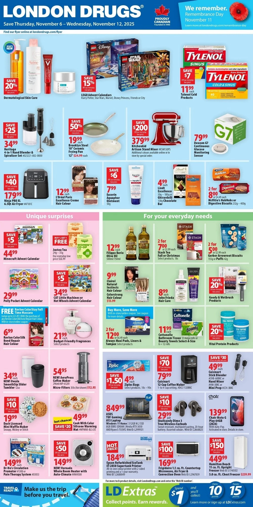 London Drugs Flyer November 7 to November 13, 2025 1 – london drugs flyer november 6 12 1