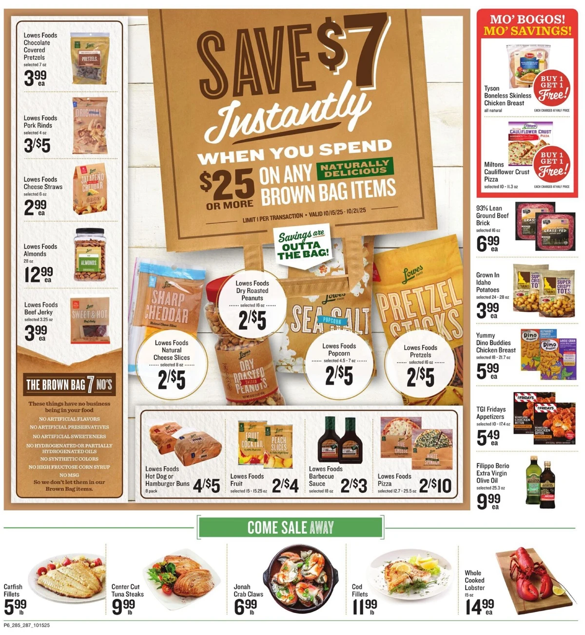 Lowes Foods Weekly Ad October 15 to October 21, 2025 2 – lowes foods ad 15 21 11
