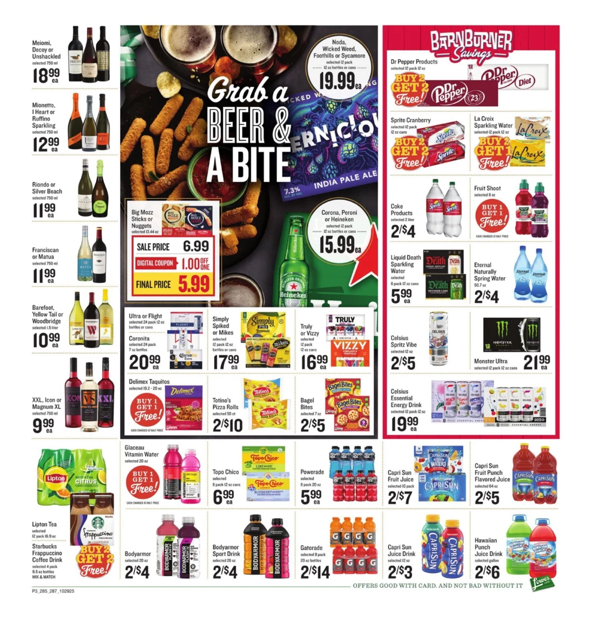 Lowes Foods Weekly Ad 11/5/25 – 11/11/25 preview 1 – lowes foods ad 29 4 03