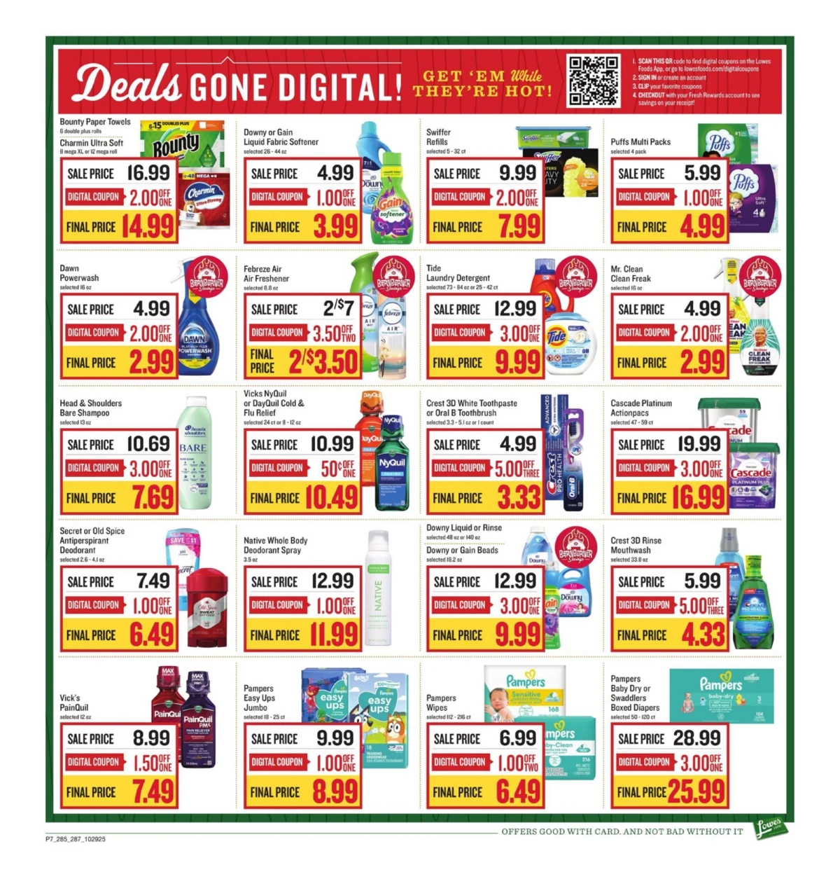 Lowes Foods Weekly Ad 11/5/25 – 11/11/25 preview 1 – lowes foods ad 29 4 10