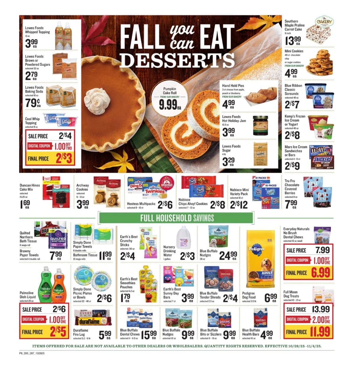 Lowes Foods Weekly Ad 11/5/25 – 11/11/25 preview 3 – lowes foods ad 29 4 12