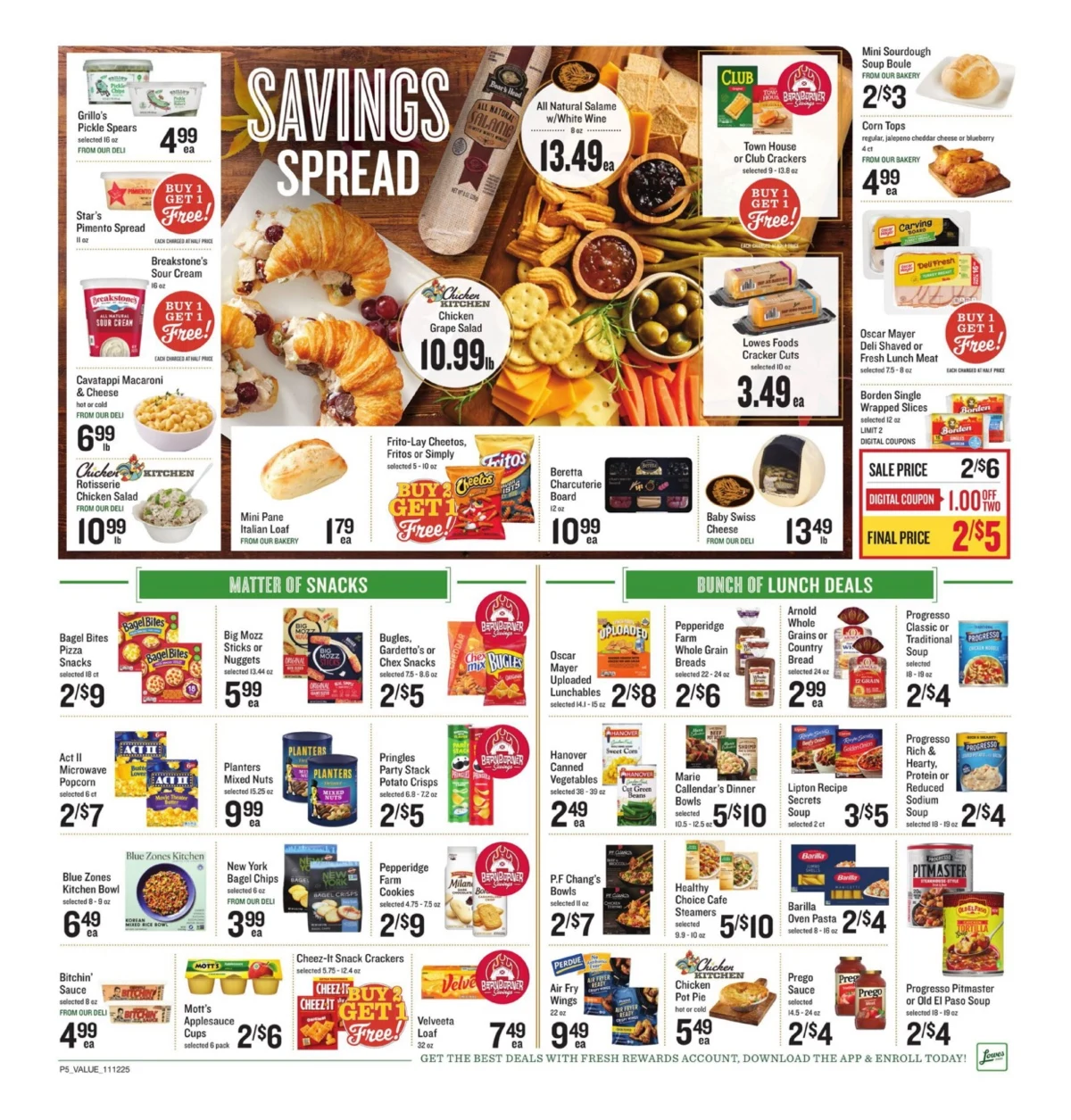 Lowes Foods Weekly Ad 11/12/25 & 11/19/25 preview 4 – lowesfoods ad 12 18 06