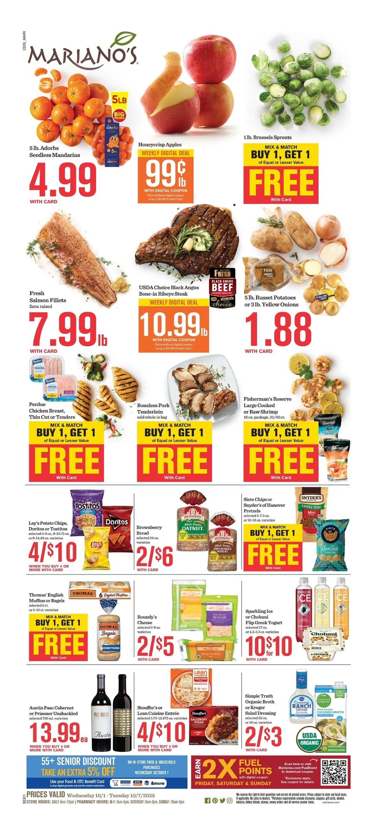 Mariano's Weekly Ad 10/8/25 – 10/14/25 preview 162 – marianos ad 1 7 01